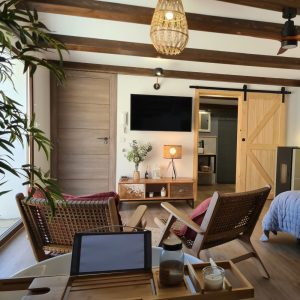 Zona de estar en Casa Rural El Carrascal